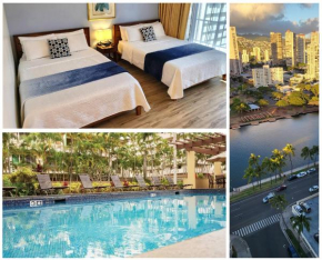 21st Floor Renovated Studio with 2 Queen Beds